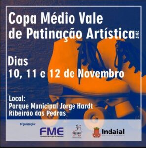 Read more about the article Indaial sediará em novembro a Copa Médio Vale de Patinação Artística