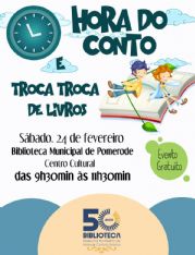 Read more about the article PMP retoma projeto a Hora do Conto e Troca Troca de Livros