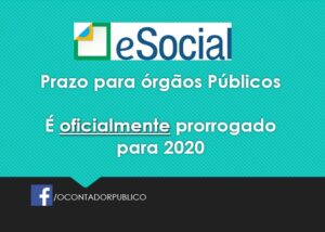 Read more about the article Municípios terão até 2020 para implantarem e-Social