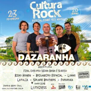 Read more about the article Cultura Rock sediará a final do Concurso “Minha Banda É Sucesso”