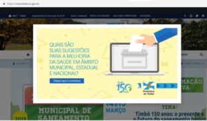 Read more about the article População de Timbó pode contribuir com sugestões para a Saúde pública