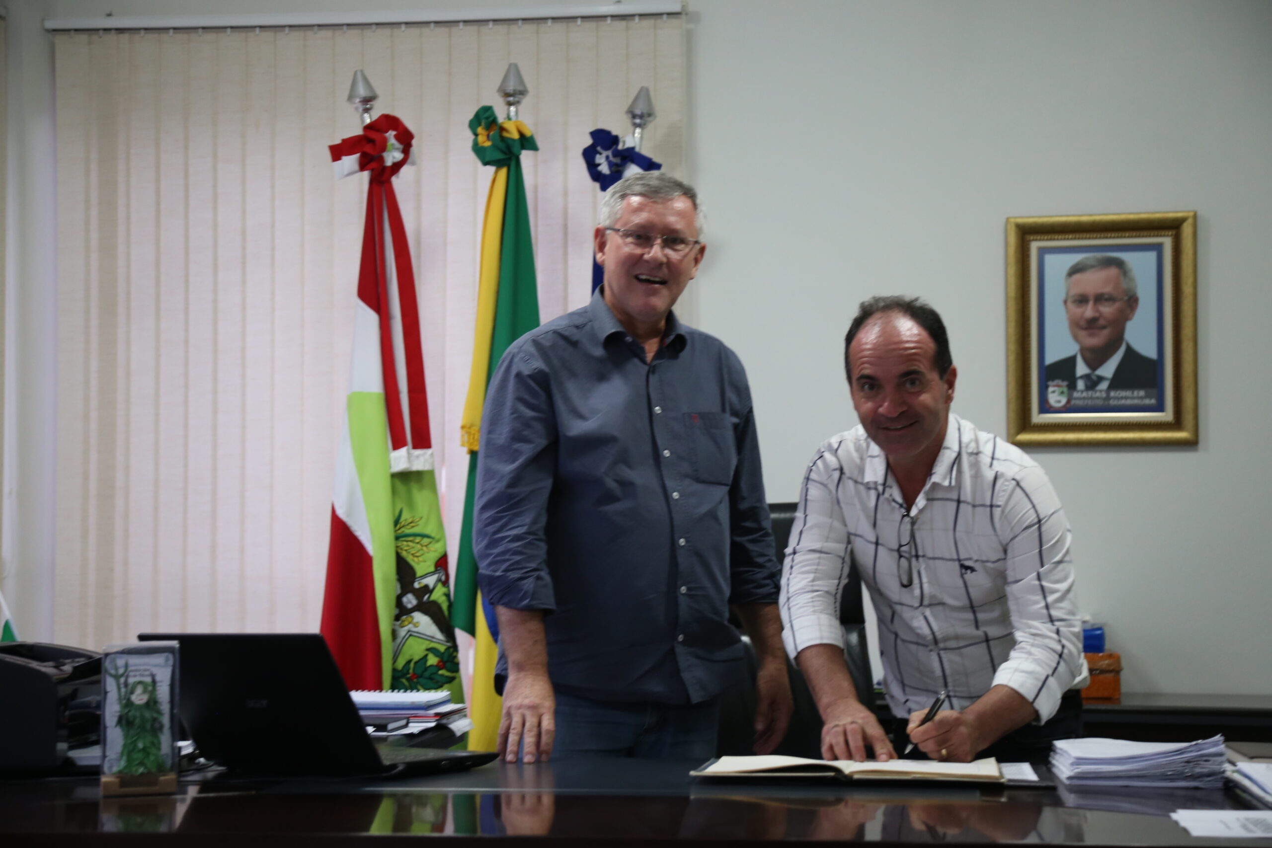 You are currently viewing Valmir Zirke assume Prefeitura de Guabiruba pelos próximos dias