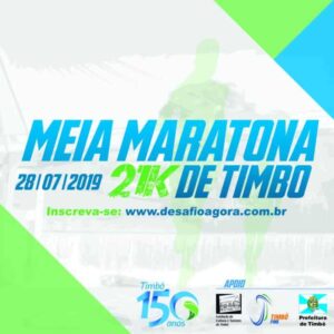 Read more about the article Vem aí a 1ª Meia Maratona de Timbó 21 km – Timbó 150 Anos