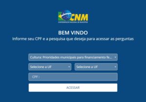 Read more about the article Pesquisa da CNM identificará prioridades municipais para financiamento federal na cultura