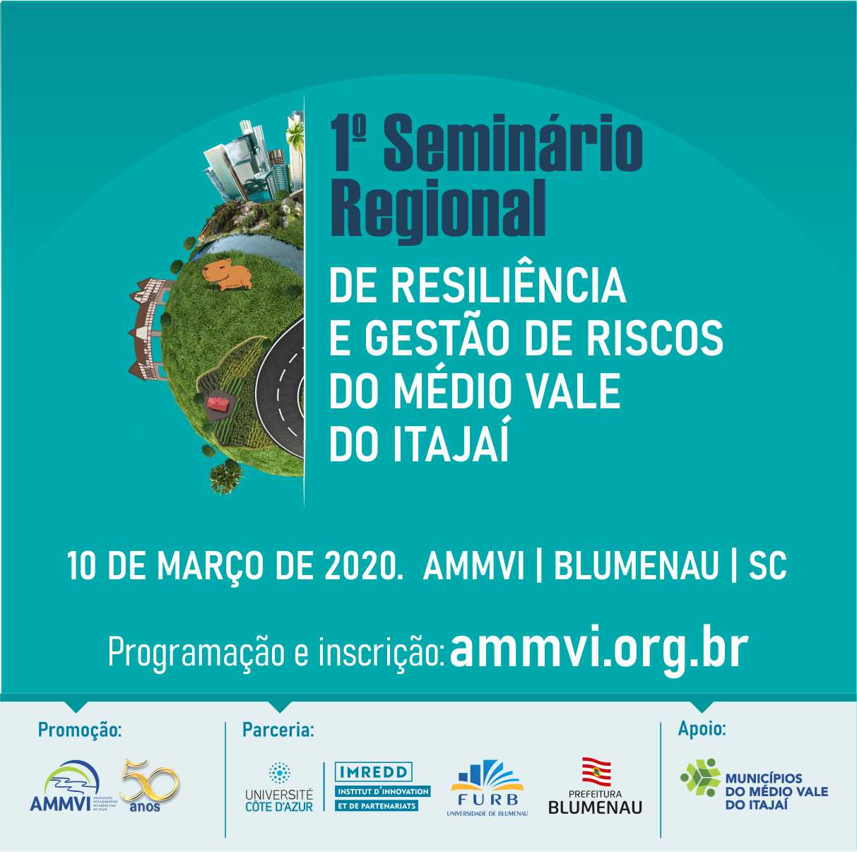 You are currently viewing Resiliência e gestão de riscos é tema de seminário que acontece em março, na AMMVI