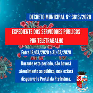 Read more about the article Expediente dos servidores públicos por teletrabalho