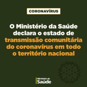 Read more about the article No Brasil, 25 mortes e 1.546 casos confirmados