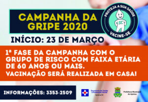 Read more about the article Campanha da gripe inicia em Apiúna