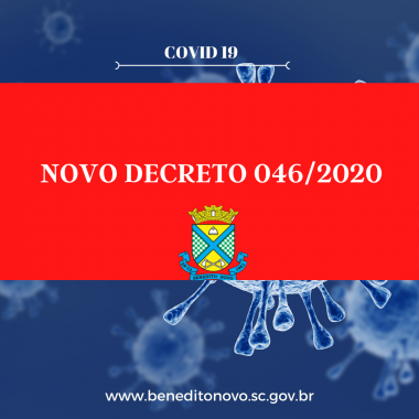 You are currently viewing Uso de máscaras passa a ser obrigatório em Benedito Novo