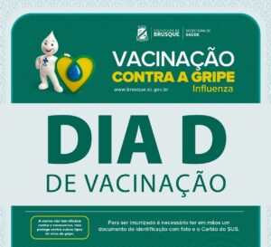 Read more about the article Secretaria da Saúde fará “Dia D” da vacinação contra a gripe com “Drive-thru” na próxima terça-feira (12)