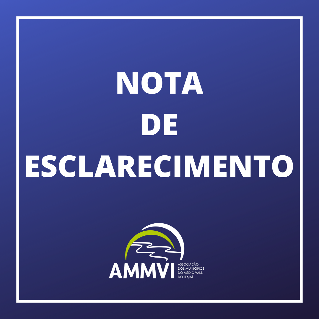 You are currently viewing NOTA DE ESCLARECIMENTO