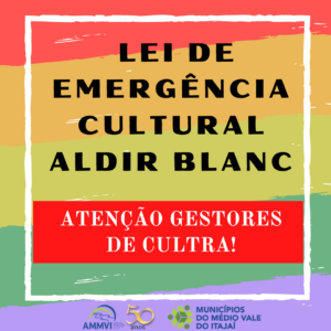 Read more about the article Secretaria Especial da Cultura faz pesquisa objetivando entender a situação atual da execução da Lei Aldir Blanc pelos Municípios