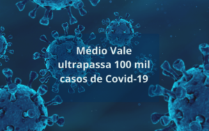 Read more about the article Médio Vale ultrapassa 100 mil pessoas confirmadas para Covid-19