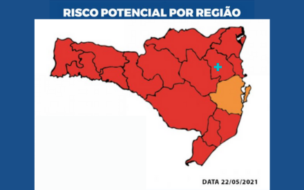 You are currently viewing Matriz de Risco aponta apenas uma região em situação grave e 15 em risco gravíssimo