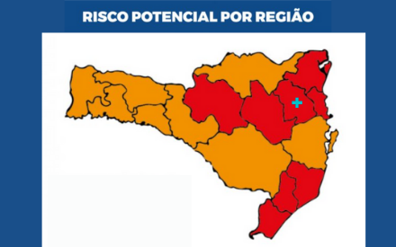 You are currently viewing Matriz de risco mantém Médio Vale em estado gravíssimo