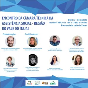 Read more about the article Amve recebe Encontro da Assistência Social da Fecam