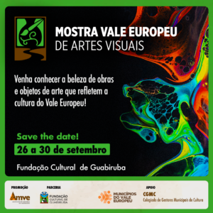 Read more about the article Mostra Vale Europeu de Artes Visuais expõe obras de artistas da região