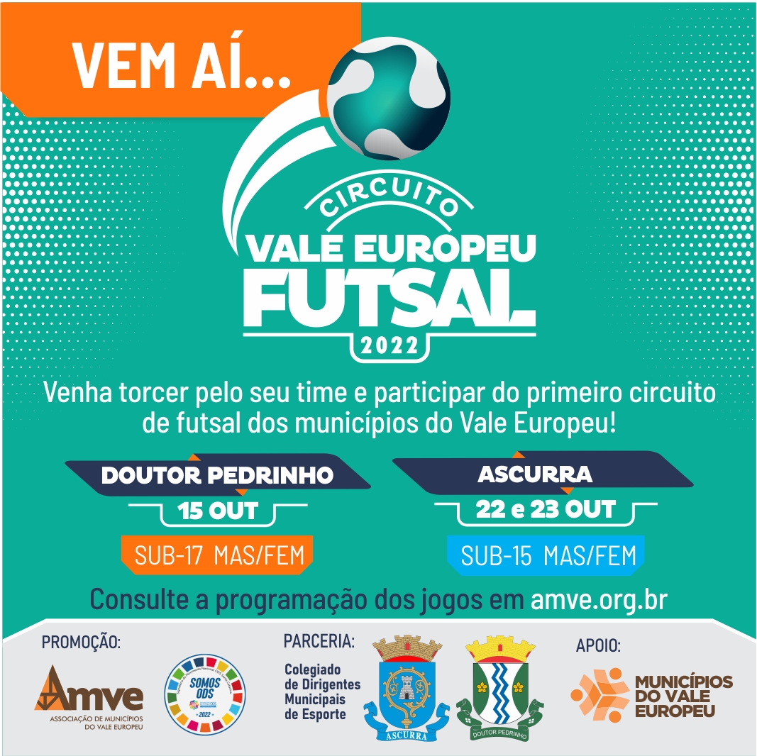 You are currently viewing Circuito de futsal reúne equipes dos municípios do Vale Europeu