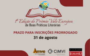 Read more about the article Prorrogado prazo de inscrição no Prêmio Vale Europeu de Boas Práticas Literárias. Participe!