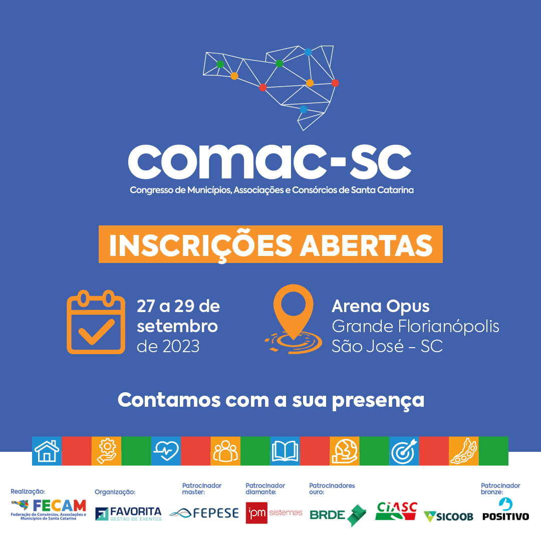 You are currently viewing COMAC-SC espera reunir mais de 5 mil pessoas