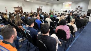 Read more about the article Seminário sobre drenagem urbana atrai público do Vale Europeu e destaca soluções sustentáveis